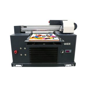 hett försäljning a3 dx5 huvud digital t-shirt uv flatbed printing machine