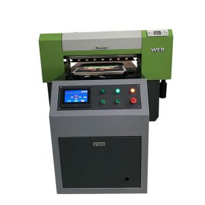 Bästsäljande T-shirt Textil Flatbed Skrivare Akryl Garment Skrivare Flatbed Printing Machine